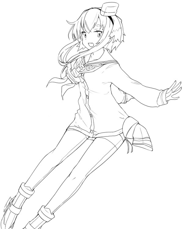 時津風ちゃん!!
