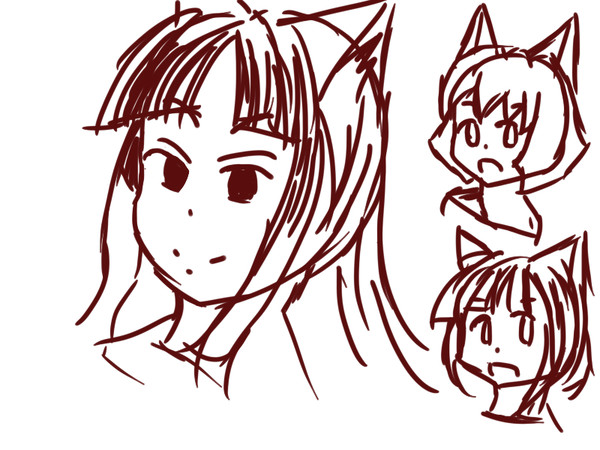 初投稿の落書き