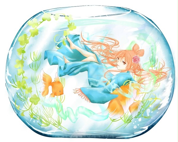 夕鈴in金魚鉢