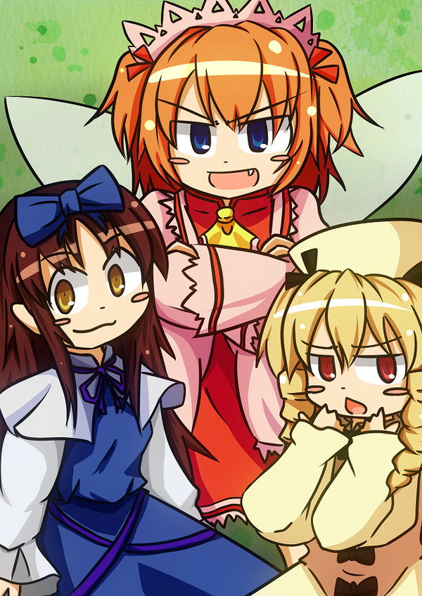 いたずら三妖精【東方らくがき大会】