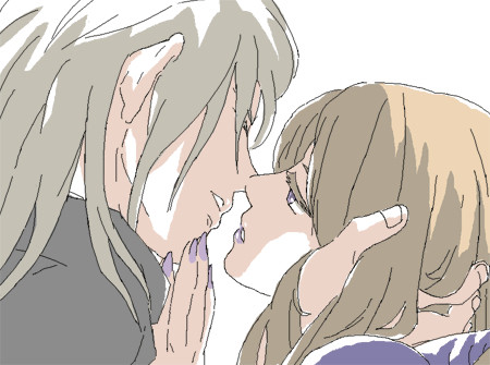 トレスでらくがきしてました