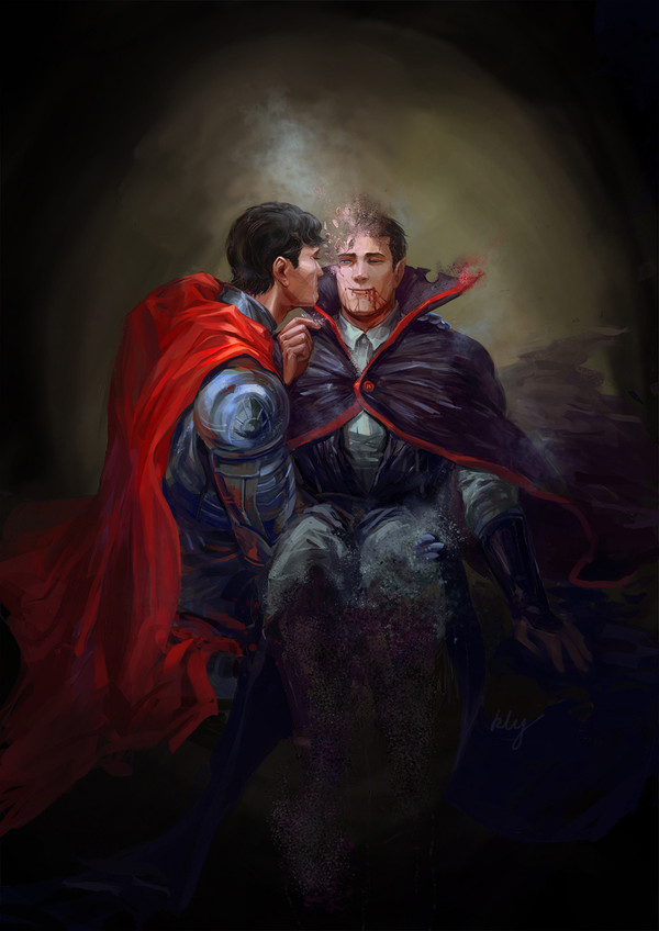 Knight Clark&Vampire Bruce #1