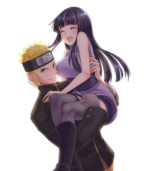 ナルヒナ+ナルトとボルトの落書き2枚