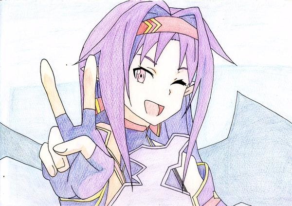 ユウキ（SAOII）　模写