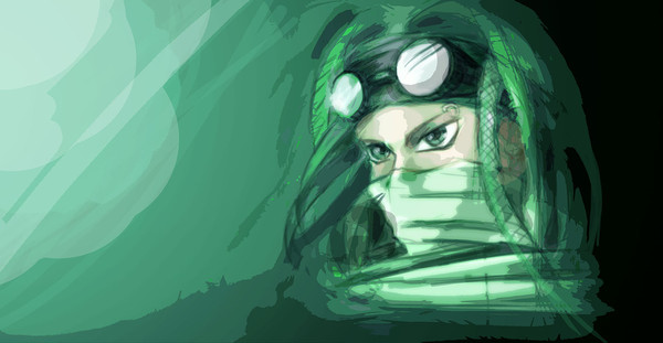 Cybergoth Sketch