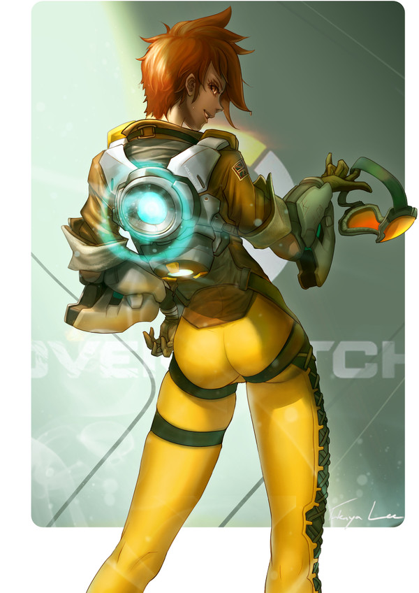 Tracer Finish Coloring [オーバーウォッチ