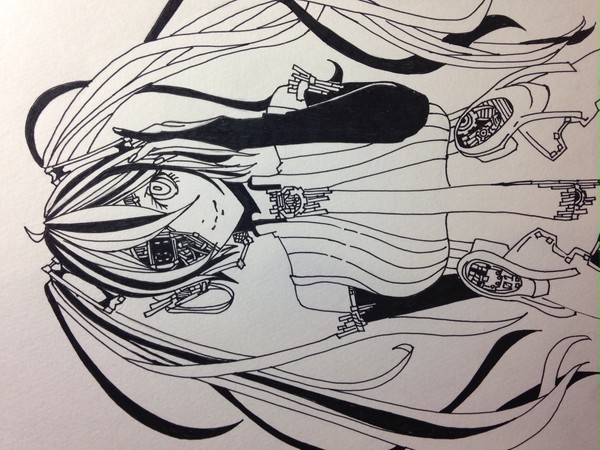初音ミク append