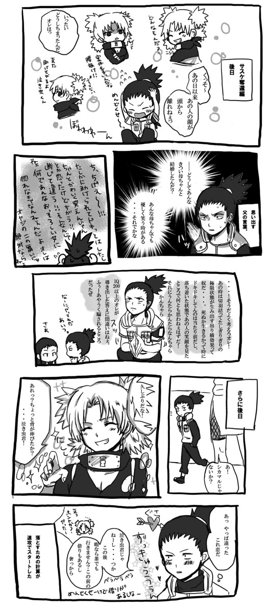 シカ→テマ漫画「自覚」