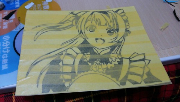 久しぶりにステッカー切ってみた！