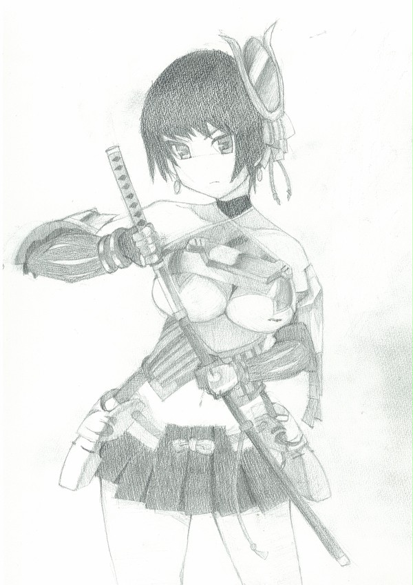 【模写】坂戸城描いてみた