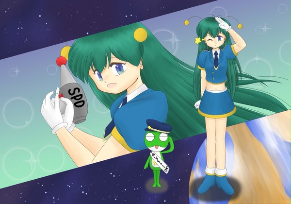 リク絵 ケロロ軍曹よりポヨンちゃん
