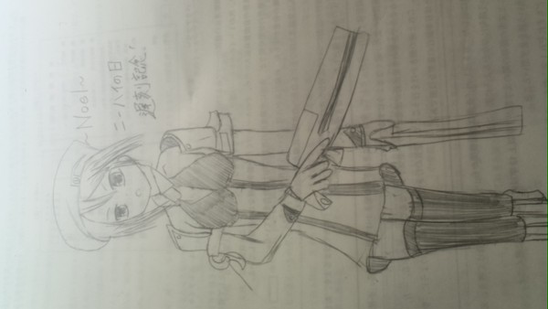 ニーハイの日遅刻記念ノエルちゃん