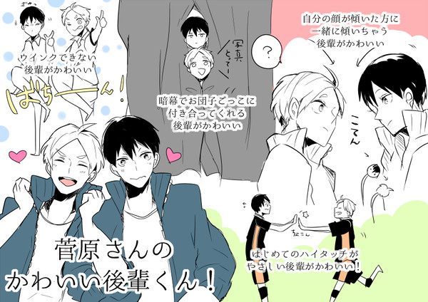 【腐向け】HQつめ！影菅