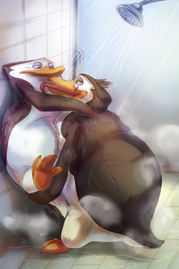 Shower with Commander