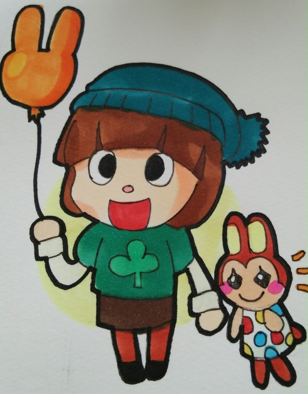 村人とリリアン