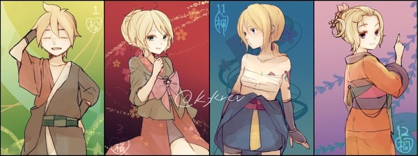 もじゅみねらくがきまとめ(花札組、シエソレ多し)