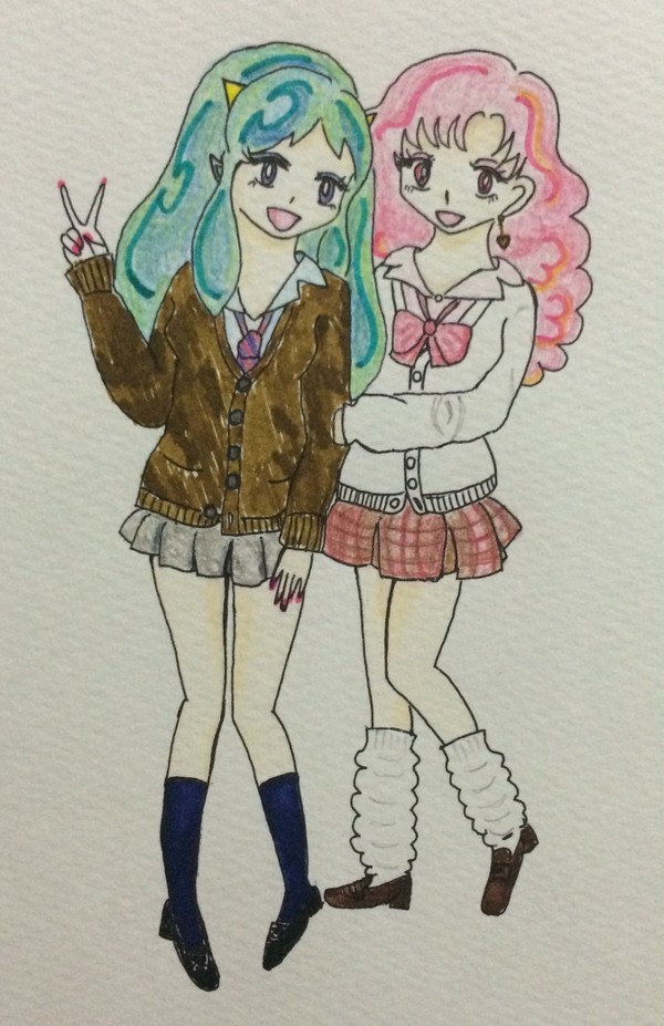 うちら親友だっちゃ☆