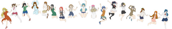 討伐団女子でジャンプ！