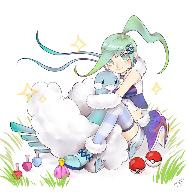 やせい の ルチア と チルル が あらわれた