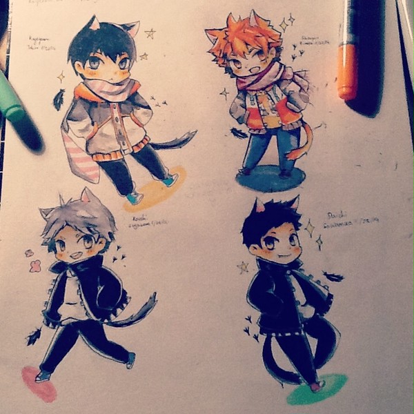 Haikyuu nekomimi