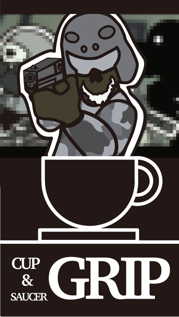 CUP & SAUCER GRIP