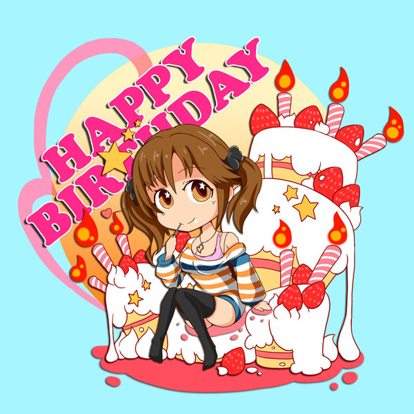 担当アイドルが誕生日でした