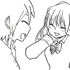 微笑む幼馴染