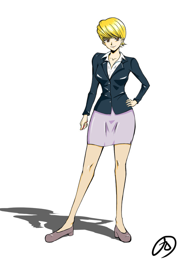 OL風の女のひと