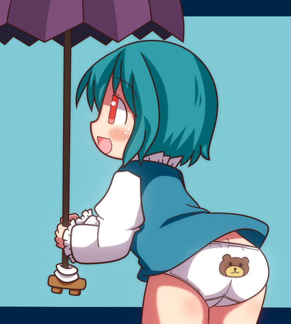 小傘とクマ