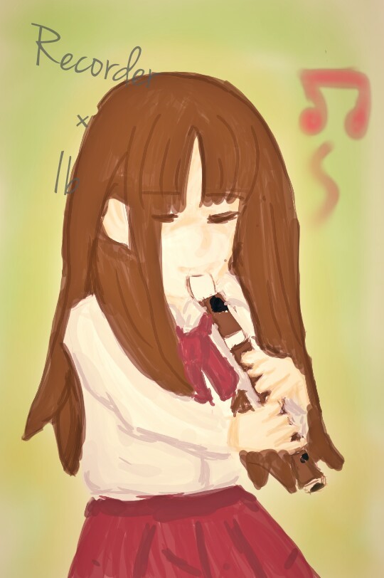 【Twitterでの素敵企画】リコーダー×イヴ