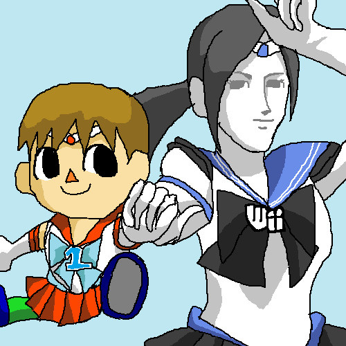 セーラーむらびと＆セーラーWiifitトレーナー