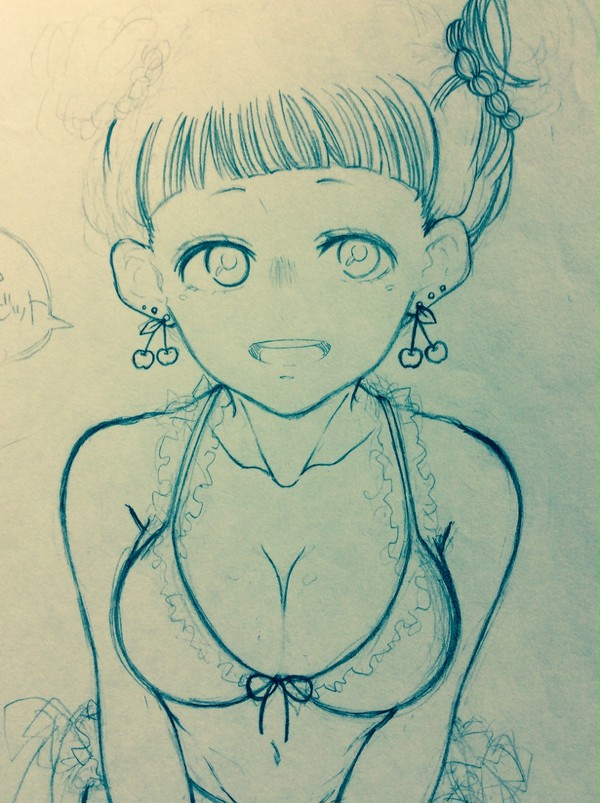 水着女子