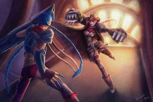 Vi and Jinx