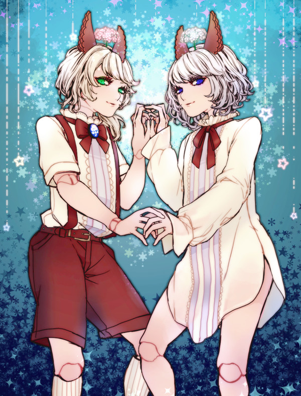 ビスク双子 ギプソシプソ