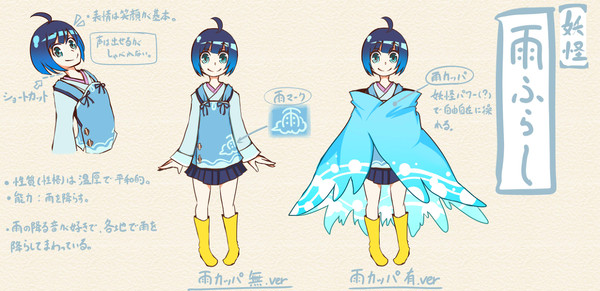 【設定画】 雨ふらし