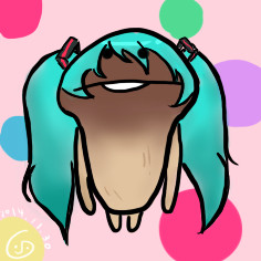 ミクなめこ