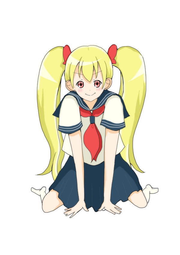 ぺたん娘