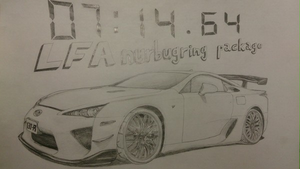 LFA ニュルブルクリンクパッケージ