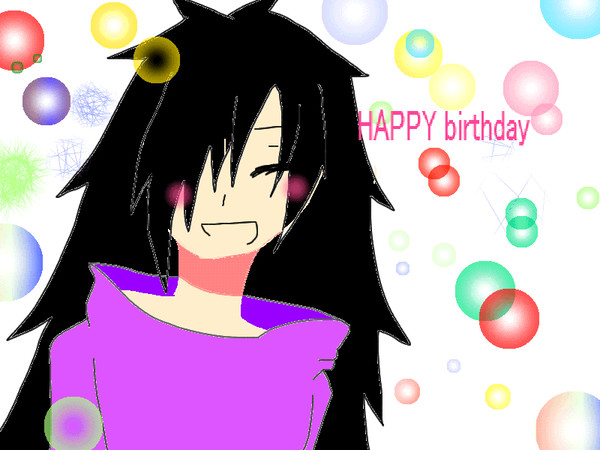 お誕生日おめんとさんマダらん(^○^)