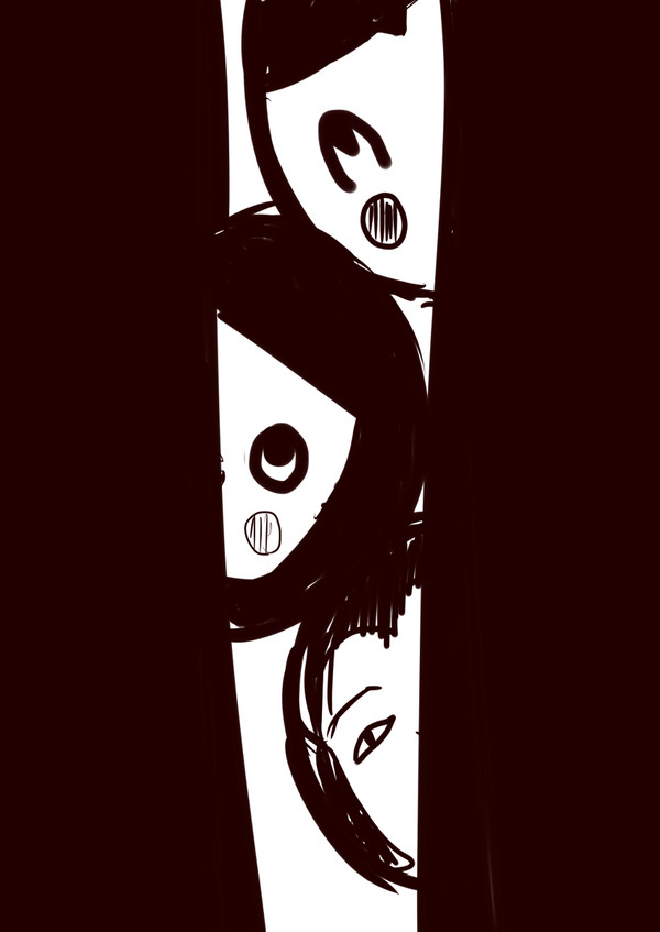神とり落書き