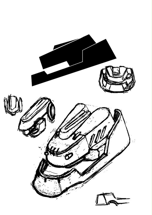 メカヘッドらくがき