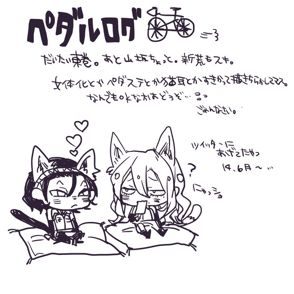 ペダルろぐ。