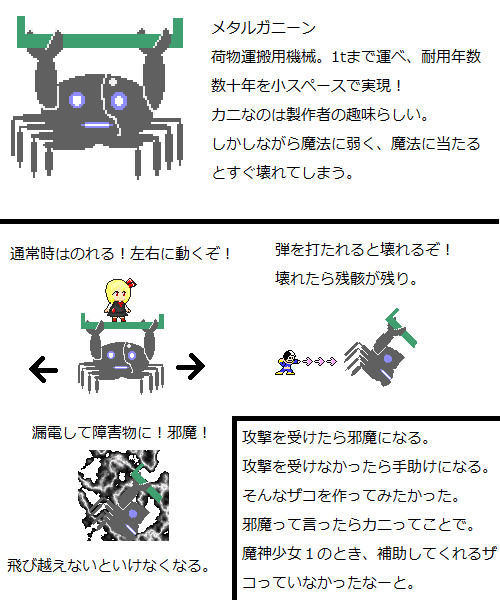 魔神少女ザコキャラコンテスト メタルガニーン