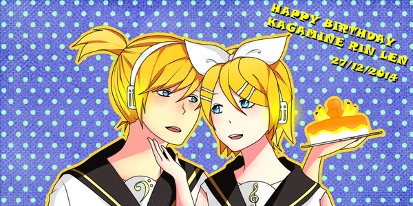 Happy Birthday Kagamine Twins~