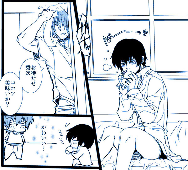 【迅三輪】ただいちゃいちゃしているだけまんが