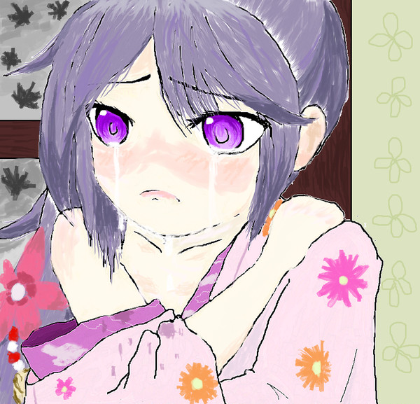 支給された着物に悪態をつきつつも内心嬉しくて仕方がない曙ちゃん