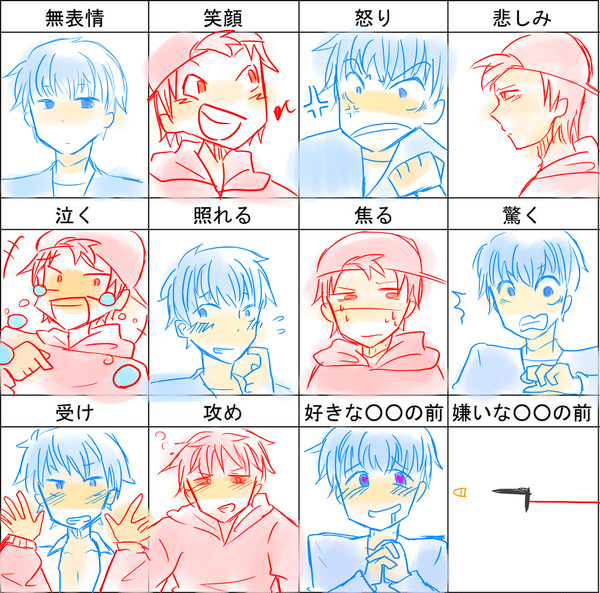 表情【DF擬人化】
