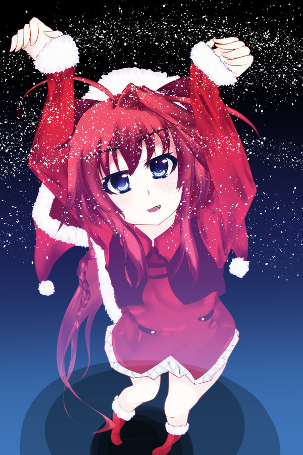遅れすぎたわ…サンタ紗凪ちゃん！
