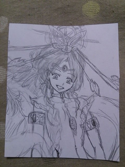 ほんとに落書き