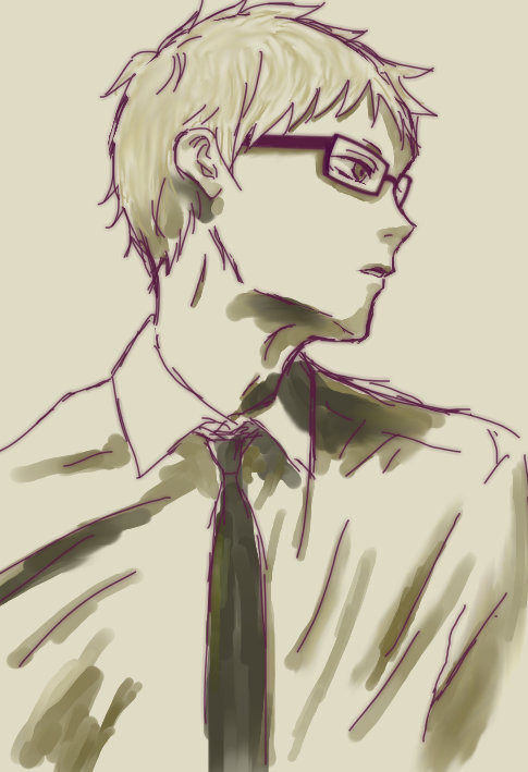 メガネ男子